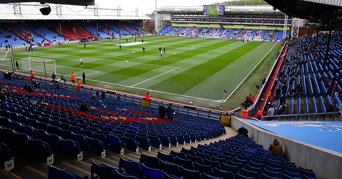 At Crystal Palace, options, match facts and a video