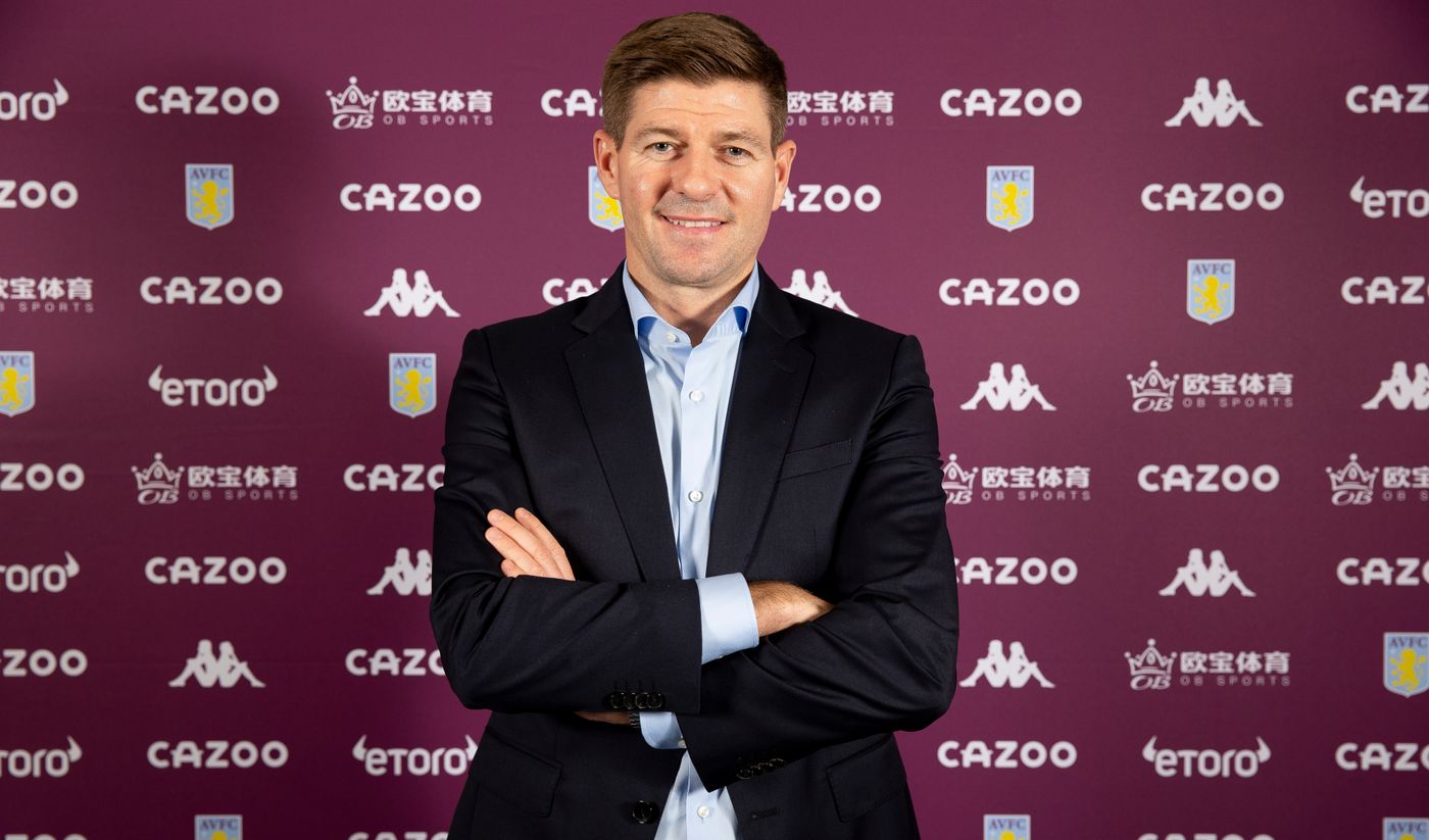 Steven Gerrard confirmed as new Aston Villa manager